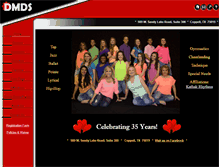 Tablet Screenshot of dance-machines.com